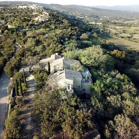 Ferienwohnung Bastide Au Coeur Du Luberon Gordes Exterior foto